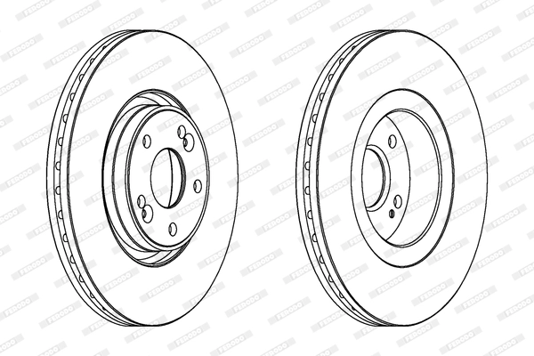 Brake Disc PREMIER DDF1511C-1