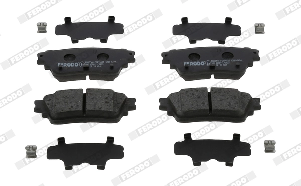 Brake Pad Set, disc brake PREMIER ECO FRICTION FDB5540