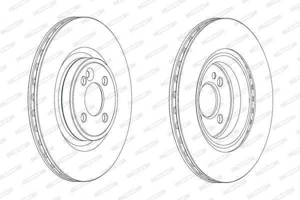 Brake Disc PREMIER DDF2127C