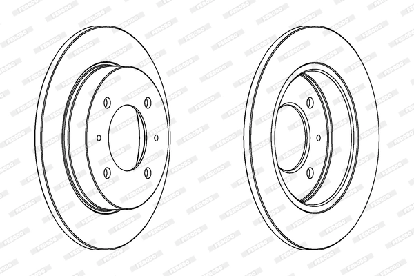 FERODO DDF1176 Brake Disc