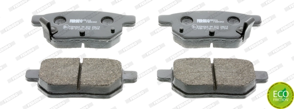 Brake Pad Set, disc brake PREMIER ECO FRICTION FDB4042