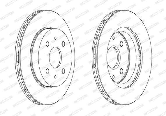 Brake Disc PREMIER DDF1774C