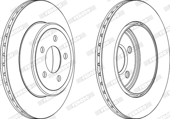 Brake Disc PREMIER DDF1766C-1