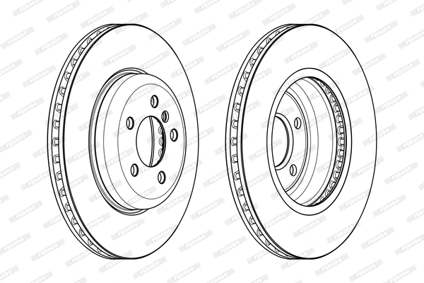 Brake Disc PREMIER DDF2047C-1