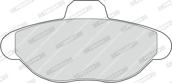 Brake Pad Set, disc brake PREMIER ECO FRICTION FDB749