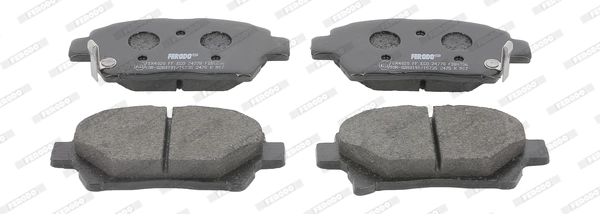 Brake Pad Set, disc brake PREMIER ECO FRICTION FDB4236