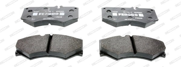 Brake Pad Set, disc brake PREMIER FVR239