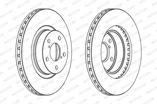 Brake Disc PREMIER Coat+ disc DDF679C