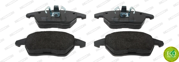 Комплект тормозных колодок, дисковый тормоз FUSE+ Technology FDB1728