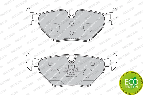 Brake Pad Set, disc brake PREMIER ECO FRICTION FDB1867