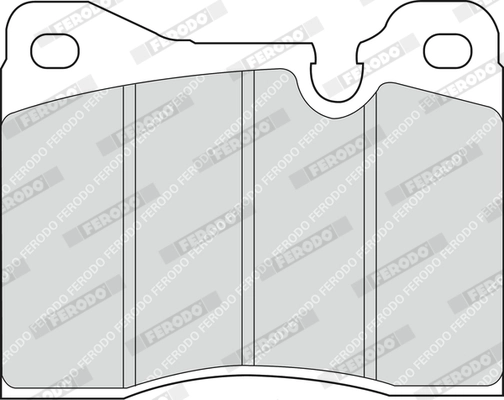 Brake Pad Set, disc brake PREMIER ECO FRICTION FDB163