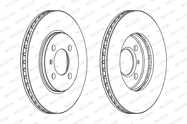 Brake Disc PREMIER DDF182C