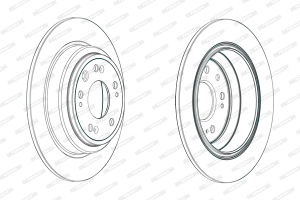 Brake Disc PREMIER DDF1778C