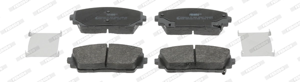 Brake Pad Set, disc brake PREMIER ECO FRICTION FDB4825