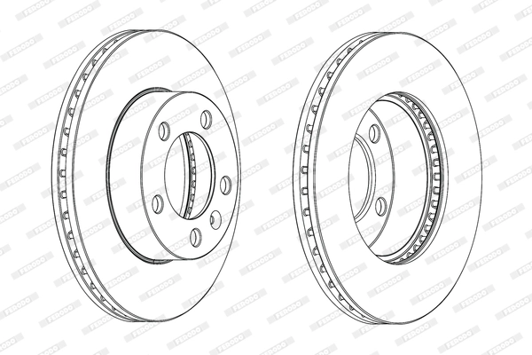 Brake Disc PREMIER DDF1974C-1