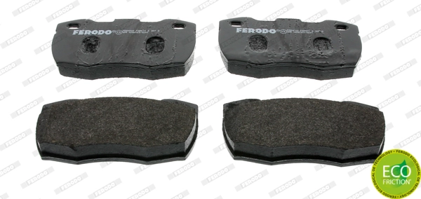 Brake Pad Set, disc brake PREMIER ECO FRICTION FDB871