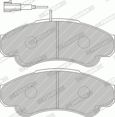 Brake Pad Set, disc brake PREMIER ECO FRICTION FVR1479