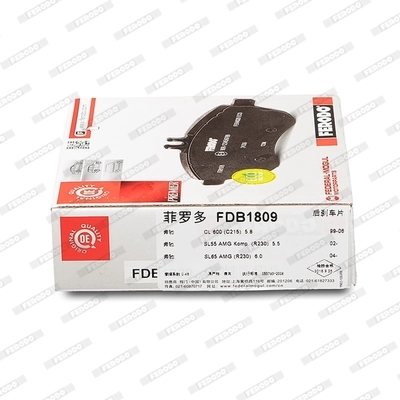 Brake Pad Set, disc brake PREMIER ECO FRICTION FDB1809