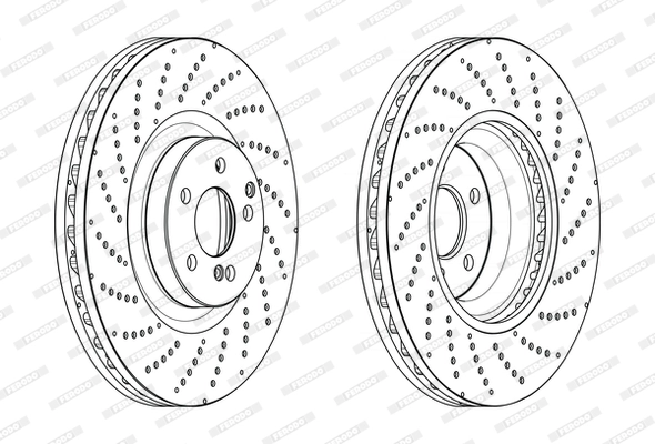 Brake Disc PREMIER DDF2051C-1