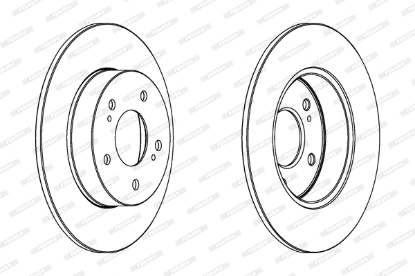 FERODO DDF1110 Brake Disc
