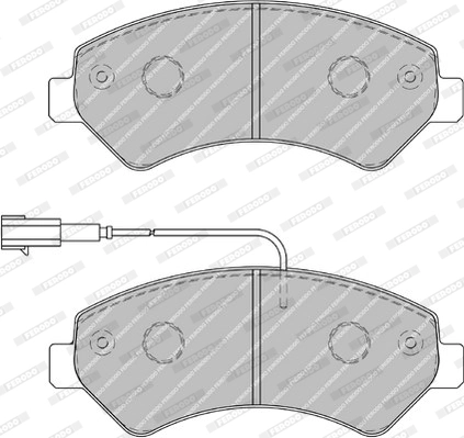 Brake Pad Set, disc brake PREMIER ECO FRICTION FVR1926