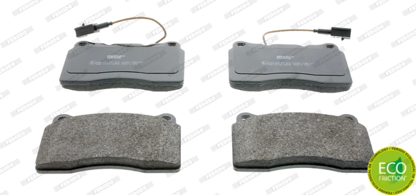 Brake Pad Set, disc brake PREMIER ECO FRICTION FDB1334