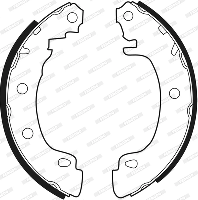 Brake Shoe Set PREMIER FSB544