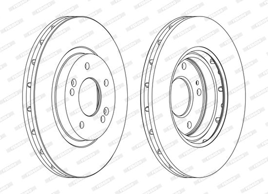 Brake Disc PREMIER DDF1292C