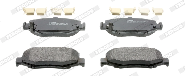 Brake Pad Set, disc brake PREMIER FDB4239