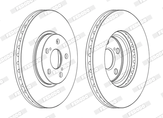 Brake Disc PREMIER Coat+ disc DDF1508C