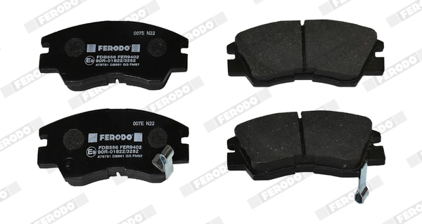 Brake Pad Set, disc brake PREMIER ECO FRICTION FDB556