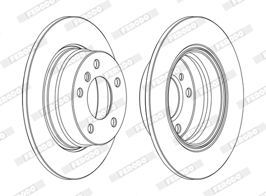Brake Disc PREMIER Coat+ disc DDF1303C