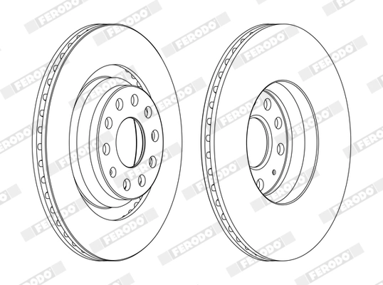Cakera Brek PREMIER Coat+ disc DDF1503C