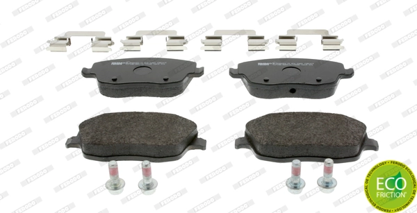 Brake Pad Set, disc brake PREMIER ECO FRICTION FDB1419