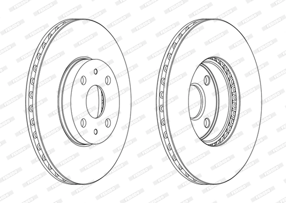 Brake Disc PREMIER Coat+ disc DDF1780C