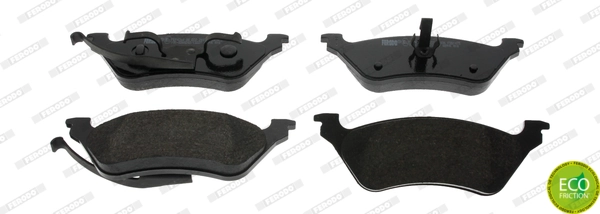Brake Pad Set, disc brake PREMIER ECO FRICTION FDB1475