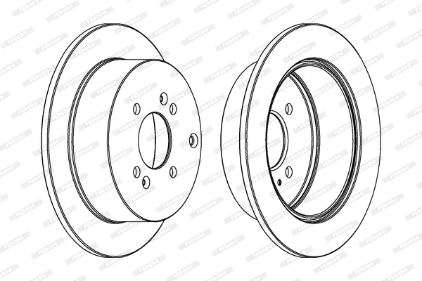 Brake Disc PREMIER DDF1794C-1