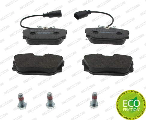 Brake Pad Set, disc brake PREMIER ECO FRICTION FDB1482