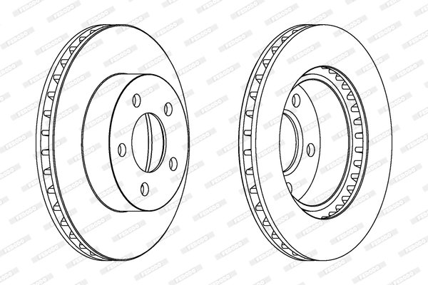 Brake Disc PREMIER DDF1471