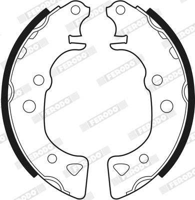 Brake Shoe Set PREMIER FSB232
