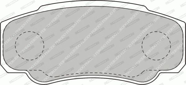 Brake Pad Set, disc brake PREMIER ECO FRICTION FVR1480