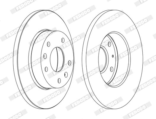 Brake Disc PREMIER DDF1100C
