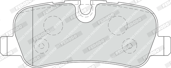 Brake Pad Set, disc brake PREMIER ECO FRICTION FDB1613