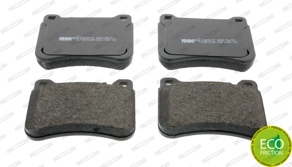 Brake Pad Set, disc brake PREMIER ECO FRICTION FDB1907