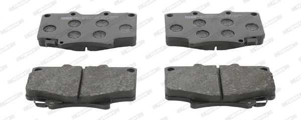 Brake Pad Set, disc brake PREMIER ECO FRICTION FDB1502