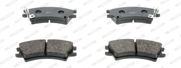 Brake Pad Set, disc brake PREMIER ECO FRICTION FDB1326