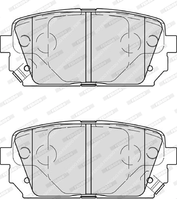 Brake Pad Set, disc brake PREMIER FDB4193