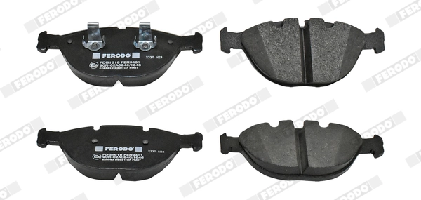 Brake Pad Set, disc brake PREMIER ECO FRICTION FDB1618