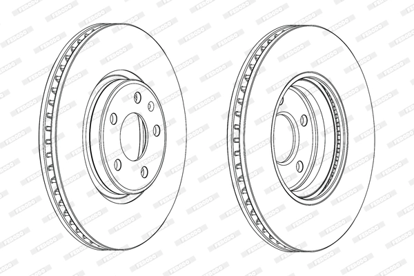 Brake Disc PREMIER DDF1996C-1