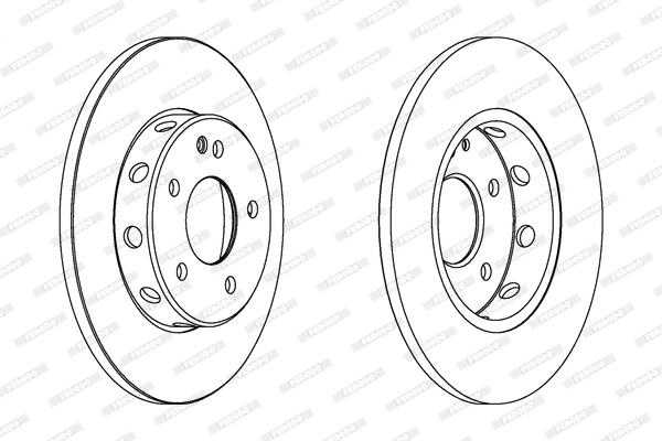 Brake Disc PREMIER DDF540